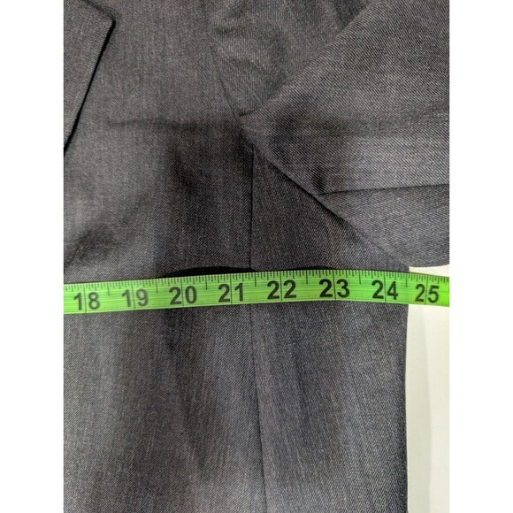 Pendleton Jacket Women Plus 22W 3XL Gray Virgin Wool Button Up Blazer Classy 127 - Picture 8 of 9